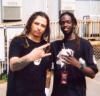 Korn and Squala Orphan on the Linkin Park Tour